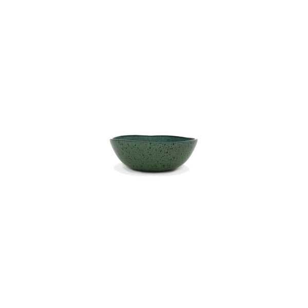 Turgla Fusion Glass Dinnerware dia.5.5" h:2" 14 oz. Round Agave Glass Bowl, Set of 12 (04 - 019 - 14AGVS) - iFoodservice Online