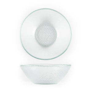 Turgla Fusion Glass Dinnerware dia.7" h:2" 16 oz. Round Clear Glass Bowl, Set of 12 (10 - 027 - 19CLR) - iFoodservice Online