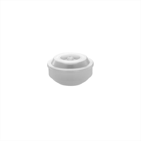 Turgla Polycarbonate Misc dia.4.75" h:0.75" Round Clear Polycarbonate Plate Cover (Set of 90) (R - SRVCVR121CLR) - iFoodservice Online