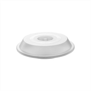 Turgla Polycarbonate Misc dia.9.25" h:1.25" Round Clear Polycarbonate Plate Cover (Set of 35) (R - SRVCVR233CLR) - iFoodservice Online