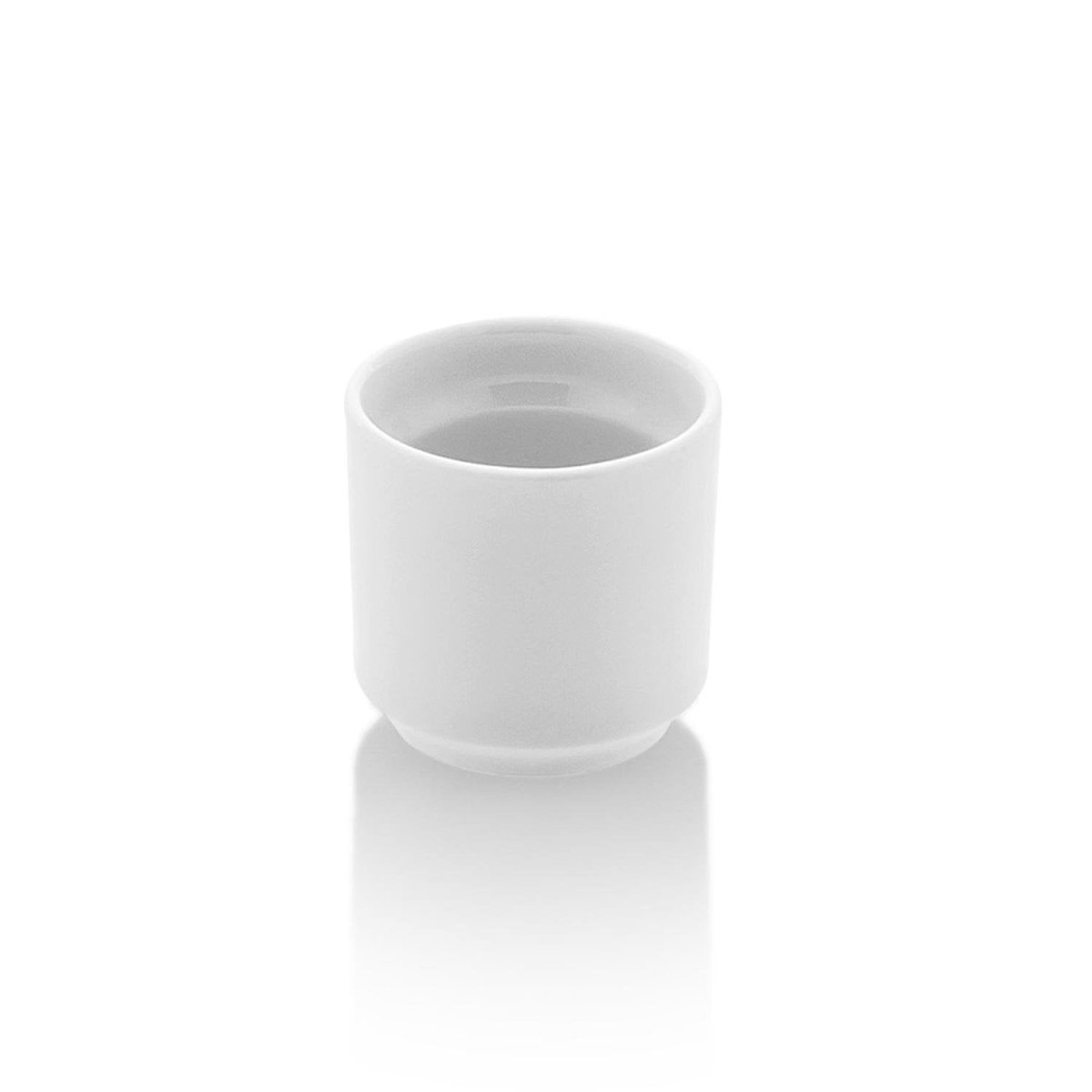 Turgla Porcelain Delta - Coupe dia.2" h:2" Round White Porcelain Cup (Set of 24) (EO05YU00) - iFoodservice Online