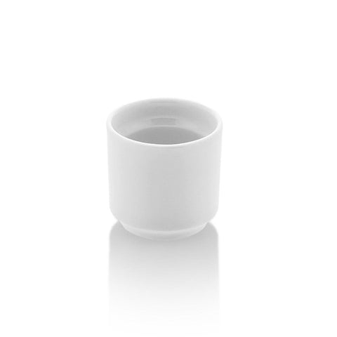 Turgla Porcelain Delta - Coupe dia.2" h:2" Round White Porcelain Cup (Set of 24) (EO05YU00) - iFoodservice Online