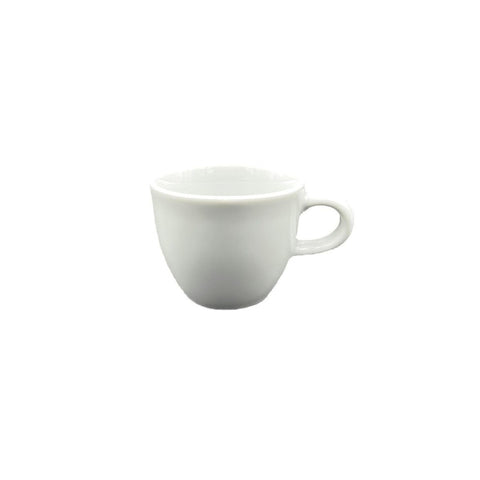 Turgla Porcelain Delta - Coupe dia.2.5" h:2" 3 oz. Round White Porcelain Cup (Set of 24) (BST01KF00) - iFoodservice Online