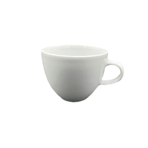 Turgla Porcelain Delta - Coupe dia.3.5" h:2.75" 8 oz. Round White Porcelain Cup (Set of 12) (BST230CF00) - iFoodservice Online