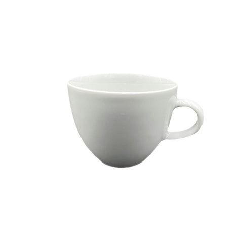 Turgla Porcelain Delta - Coupe dia.3.5" h:2.75" 8 oz. Round White Porcelain Cup (Set of 12) (BST230CF00) - iFoodservice Online