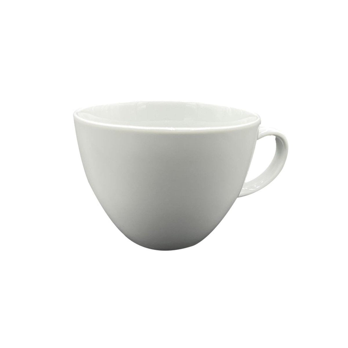 Turgla Porcelain Delta - Coupe dia.4.5" h:3.25" 14 oz. Round White Porcelain Cup (Set of 12) (BST01JF00) - iFoodservice Online