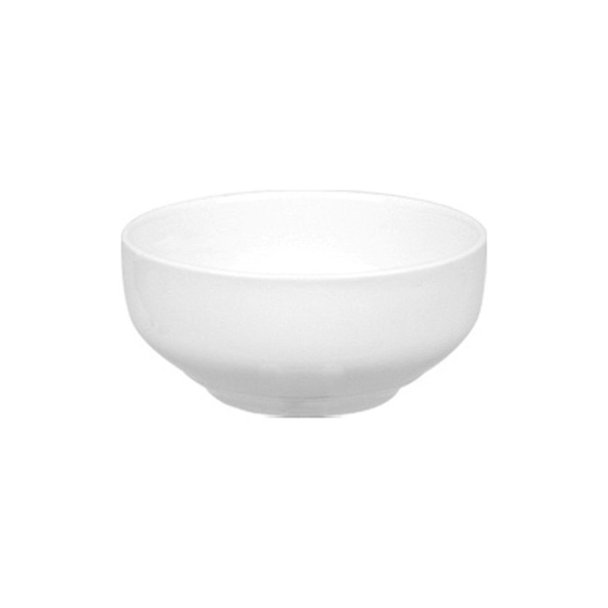 Turgla Porcelain Delta - Coupe dia.5" h:2.5" 14 oz. Round White Porcelain Bowl (Set of 12) (EO13KK00) - iFoodservice Online
