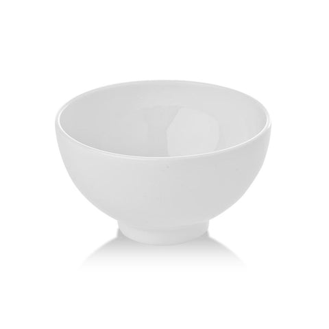 Turgla Porcelain Delta - Coupe dia.5.25" h:3" 17 oz. Round White Porcelain Bowl (Set of 6) (GR13KS00) - iFoodservice Online