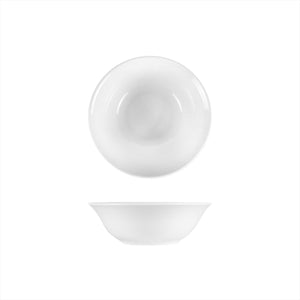 Turgla Porcelain Delta - Coupe dia.7.5" h:2.5" 25 oz. Round White Porcelain Bowl (Set of 12) (EO19KK00) - iFoodservice Online
