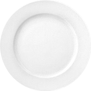 Turgla Porcelain Delta dia.10.5" Round White Porcelain Plate (Set of 12) (D127DU00) - iFoodservice Online