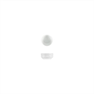 Turgla Porcelain Lizbon dia.2.25" h:1" 1 oz. Round White Porcelain Bowl (Set of 24) (LIZ06JK00) - iFoodservice Online