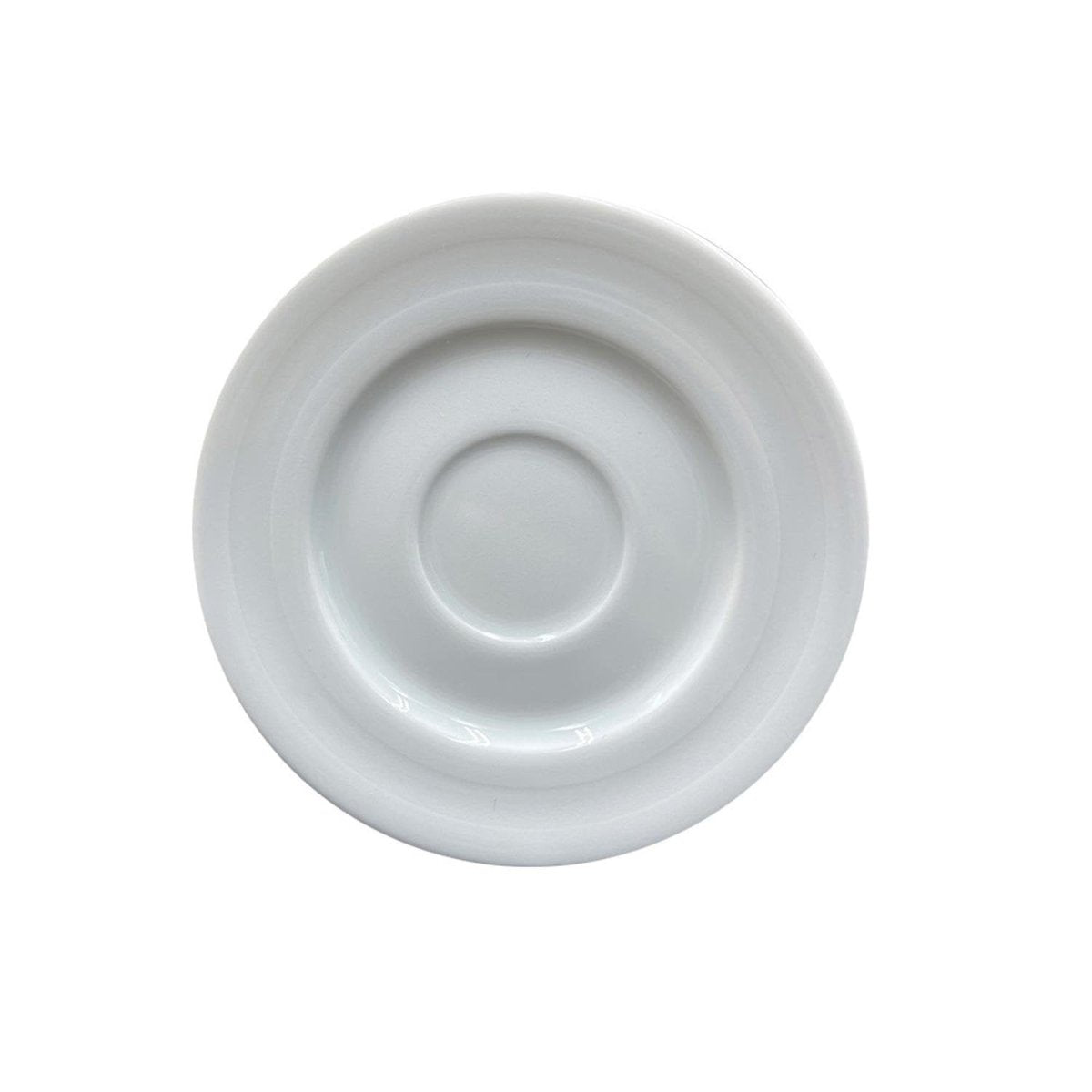 Turgla Porcelain Lizbon dia.4.5" Round White Porcelain Saucer (Set of 12) (LIZ01KT00) - iFoodservice Online