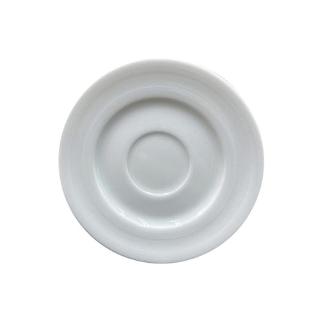 Turgla Porcelain Lizbon dia.4.5" Round White Porcelain Saucer (Set of 12) (LIZ01KT00) - iFoodservice Online