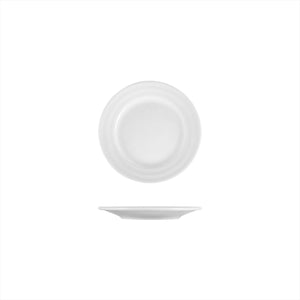 Turgla Porcelain Lizbon dia.6.25" Round White Porcelain Plate (Set of 12) (LIZ16DU00) - iFoodservice Online
