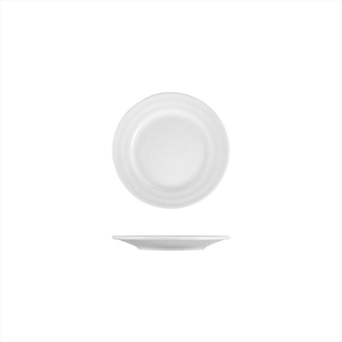 Turgla Porcelain Lizbon dia.6.25" Round White Porcelain Plate (Set of 12) (LIZ16DU00) - iFoodservice Online