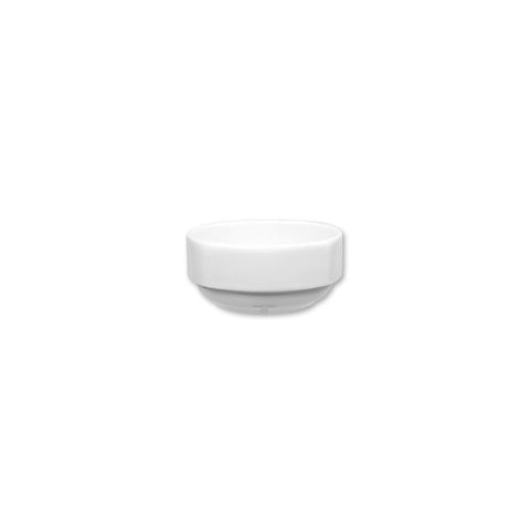 Turgla Porcelain Mimoza dia.4.75" h:2" 12 oz. Round White Porcelain Bowl (Set of 12) (MRS12JK00) - iFoodservice Online