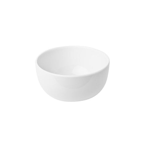 Turgla Porcelain Santa Monica dia.4.25" h:2" 8 oz. Round White Porcelain Bowl (Set of 12) (SNO11KS00) - iFoodservice Online