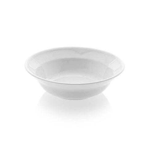 Turgla Porcelain Saturn dia.6" h:1.5" 12 oz. Round White Porcelain Bowl (Set of 12) (STR15KK00) - iFoodservice Online
