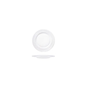 Turgla Porcelain Saturn dia.8.5" Round White Porcelain Plate (Set of 12) (STR22DU00) - iFoodservice Online