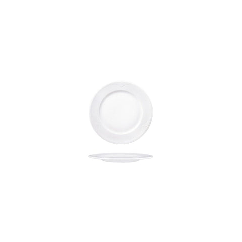 Turgla Porcelain Saturn dia.8.5" Round White Porcelain Plate (Set of 12) (STR22DU00) - iFoodservice Online