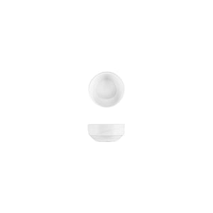 Turgla Porcelain X - tanbul dia.3" h:1.25" 3 oz. Round White Porcelain Bowl (Set of 24) (XT08JK00) - iFoodservice Online
