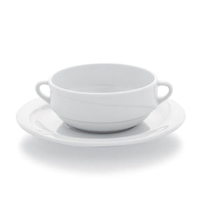 Turgla Porcelain X - tanbul dia.4.75" h:2" 13 oz. Round White Porcelain Bowl (Set of 12) (XT12KS00) - iFoodservice Online