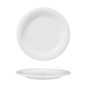 Turgla Porcelain X - tanbul dia.5.5" Round White Porcelain Plate (Set of 12) (XT14DU00) - iFoodservice Online