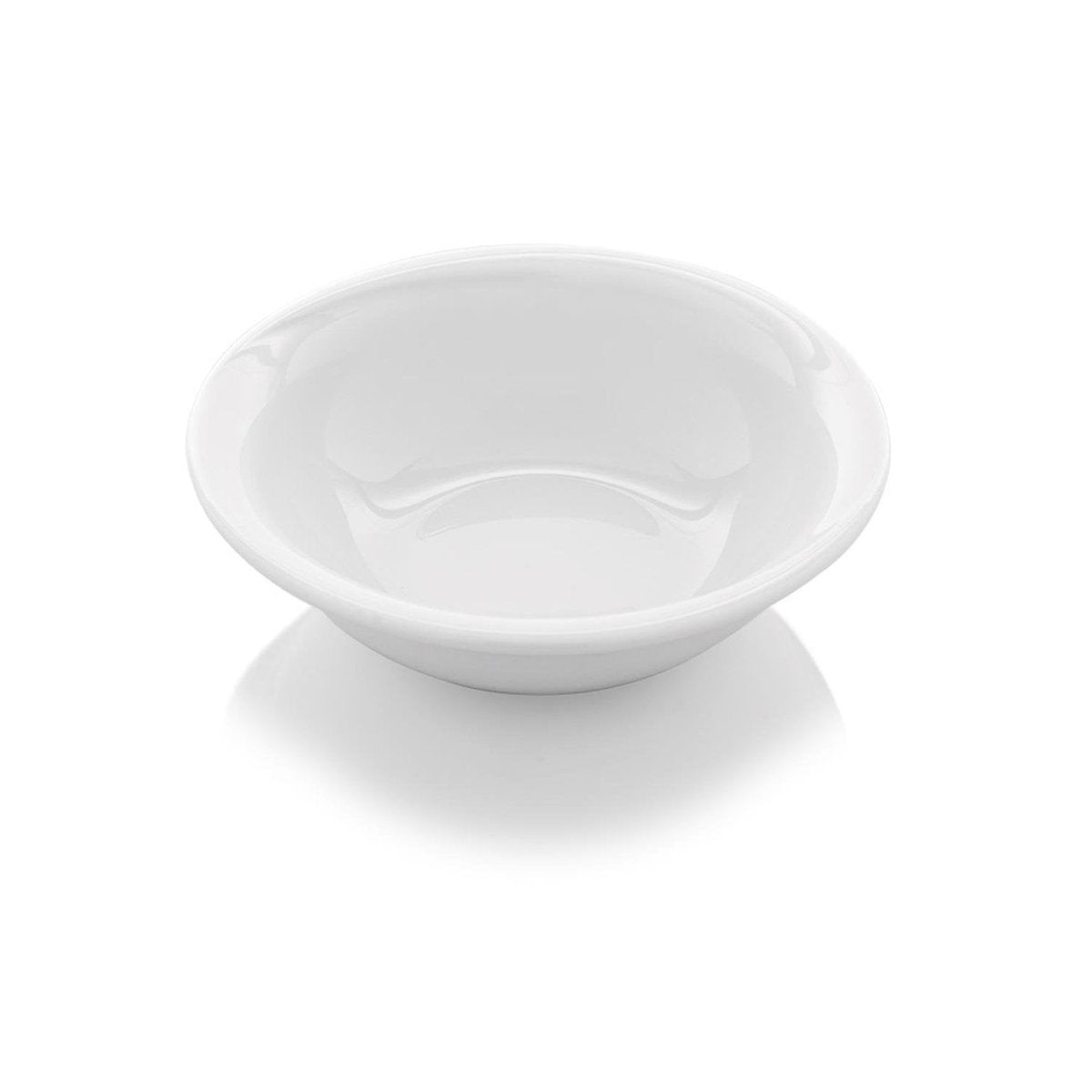 Turgla Porcelain X - tanbul dia.5.75" h:1.5" 10 oz. Round White Porcelain Bowl (Set of 12) (XT15KK00) - iFoodservice Online