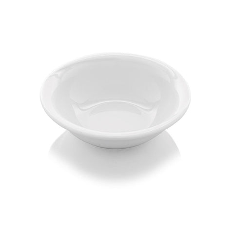 Turgla Porcelain X - tanbul dia.5.75" h:1.5" 10 oz. Round White Porcelain Bowl (Set of 12) (XT15KK00) - iFoodservice Online