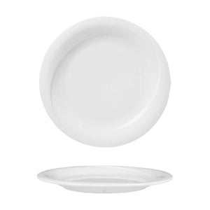 Turgla Porcelain X - tanbul dia.6.75" Round White Porcelain Plate (Set of 12) (XT17DU00) - iFoodservice Online