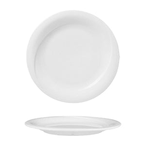 Turgla Porcelain X - tanbul dia.7.25" Round White Porcelain Plate (Set of 12) (XT19DU00) - iFoodservice Online