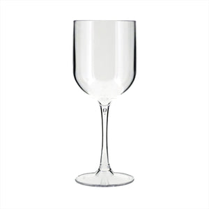 Turgla Rubikap Premium dia.3.25" h:8.75" 16 oz. Round Clear Polycarbonate Cocktail/Wine, Set of 40 (R - PRMCKT480CLR) - iFoodservice Online