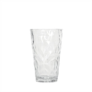Turgla Rubikap Prism dia.3.5" h:5.5" 14 oz. Round Clear Polycarbonate High - Ball (Set of 36) (R - PRSTMB300CLR) - iFoodservice Online