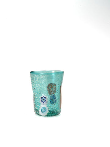 Zafferano Bicchieri di Murano Tumblers (Set of 2) - Aquamarine - Aquamarine - iFoodservice Online