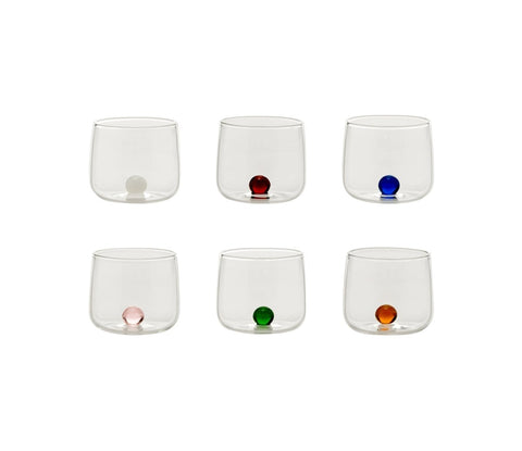 Zafferano Bilia Tumbler Junior (Set of 6) - Assorted - iFoodservice Online