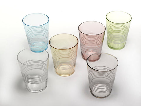 Zafferano Filante Tumbler (Set of 6) - Assorted - iFoodservice Online
