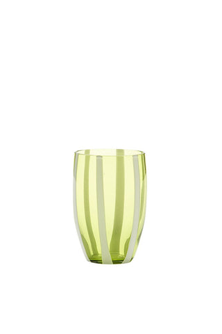 Zafferano Gessato tumbler (Set of 2) - Apple Green - iFoodservice Online