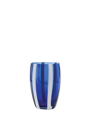 Zafferano Gessato tumbler (Set of 2) - Cobalt Blue - iFoodservice Online