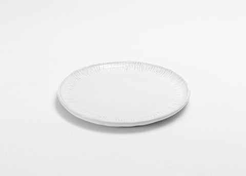 Zafferano Graffito Dessert Plate (Set of 4) - White - iFoodservice Online