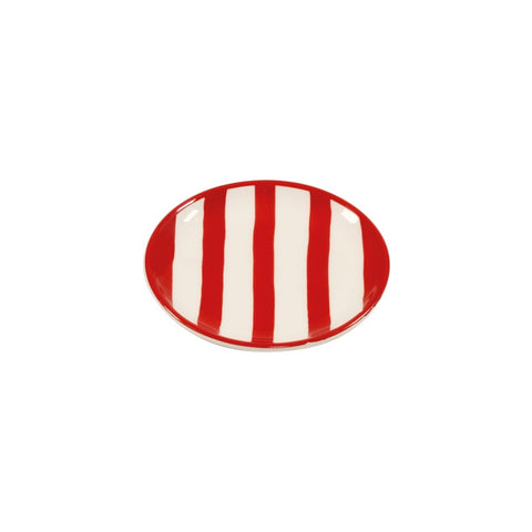 Zafferano Lido Dessert Plate - Set of 4 - Red - iFoodservice Online