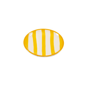 Zafferano Lido Dessert Plate - Set of 4 - Yellow - iFoodservice Online