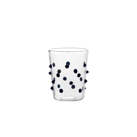 Zafferano Party Tumbler Junior (Set of 6) - Black Dots - iFoodservice Online