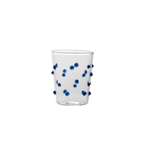 Zafferano Party Tumbler Junior (Set of 6) - Blue Dots - iFoodservice Online