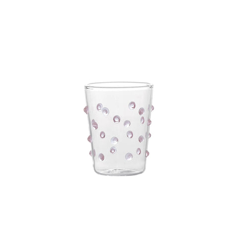 Zafferano Party Tumbler Junior (Set of 6) - Pink Dots - iFoodservice Online