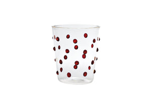 Zafferano Party Tumbler (Set of 6) - Red Dots - iFoodservice Online