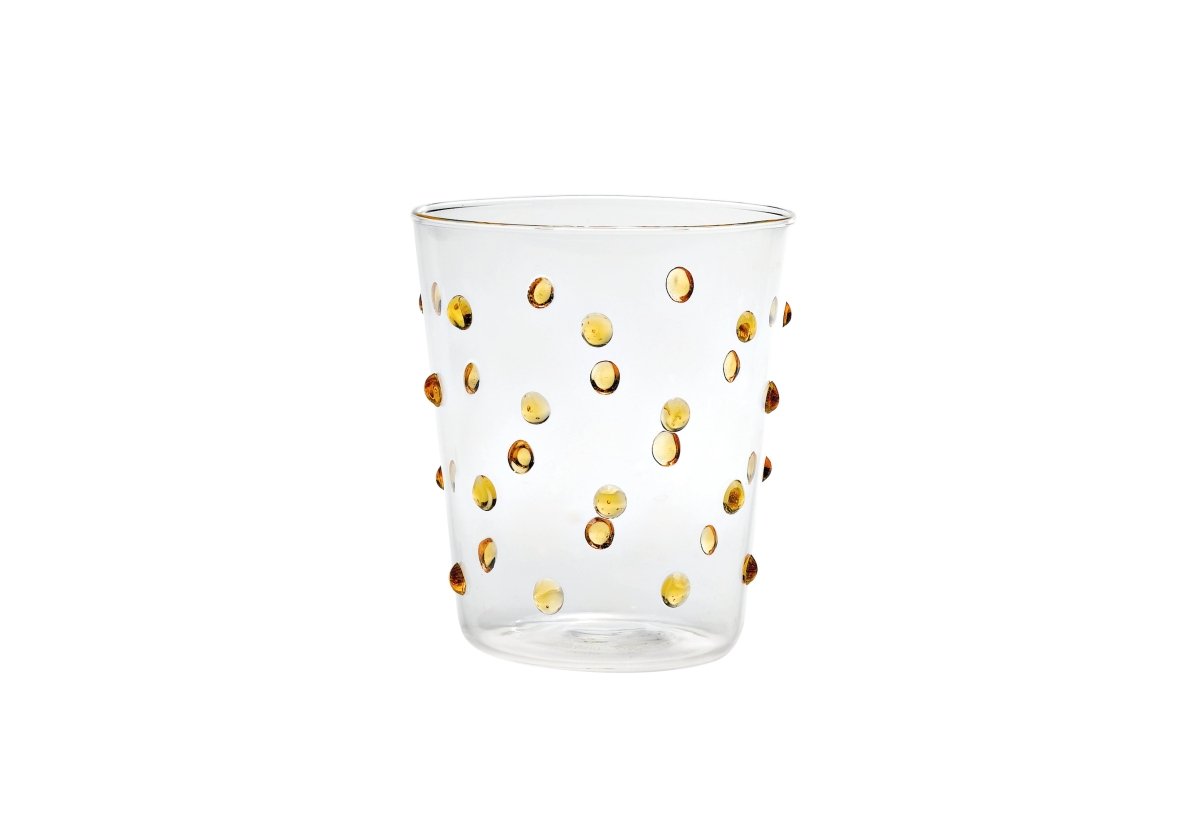 Zafferano Party Tumbler (Set of 6) - Yellow Dots - iFoodservice Online
