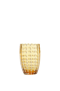 Zafferano Perle Tumbler (Set of 2) - Amber - iFoodservice Online