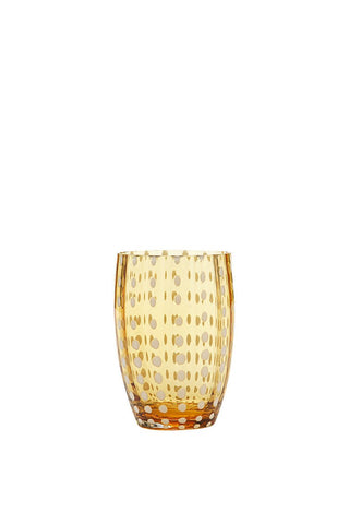 Zafferano Perle Tumbler (Set of 2) - Amber - iFoodservice Online