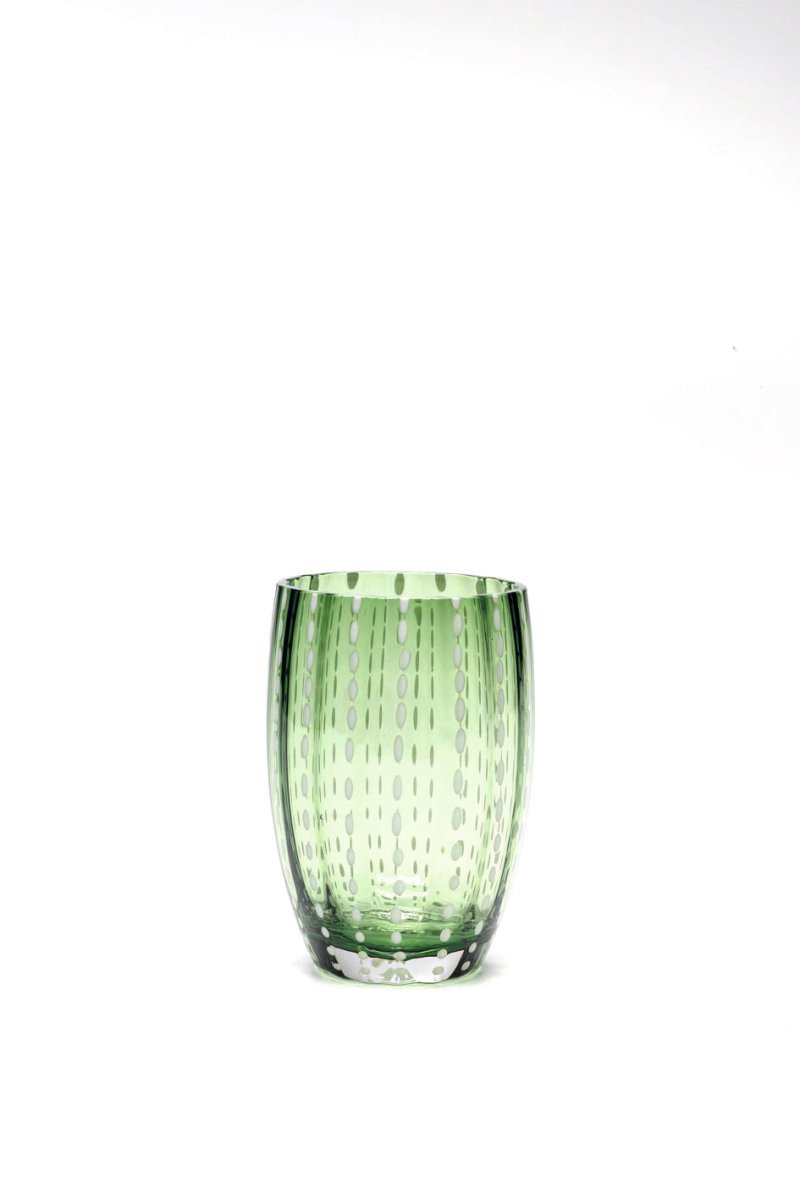 Zafferano Perle Tumbler (Set of 2) - British Green - iFoodservice Online