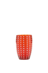 Zafferano Perle Tumbler (Set of 2) - Red - iFoodservice Online